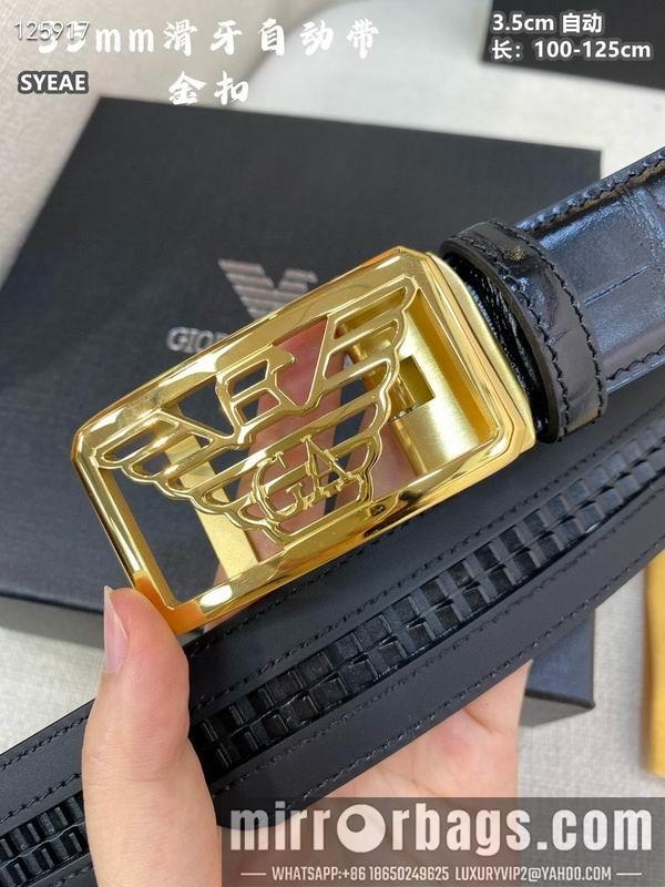 Replica Armani belt 35mmX100-125cm 8L05