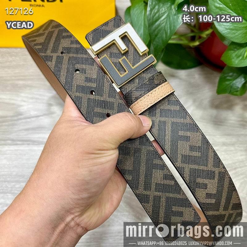 Replica Fendi belt 40mmX100-125cm 8L133