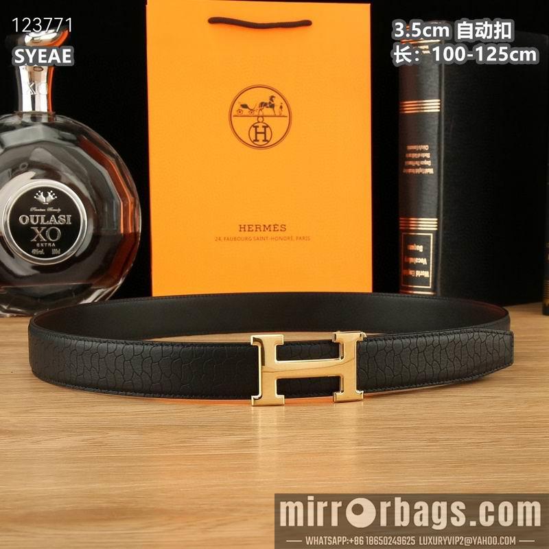 Replica Hermes belt 35mmX100-125cm 8L25