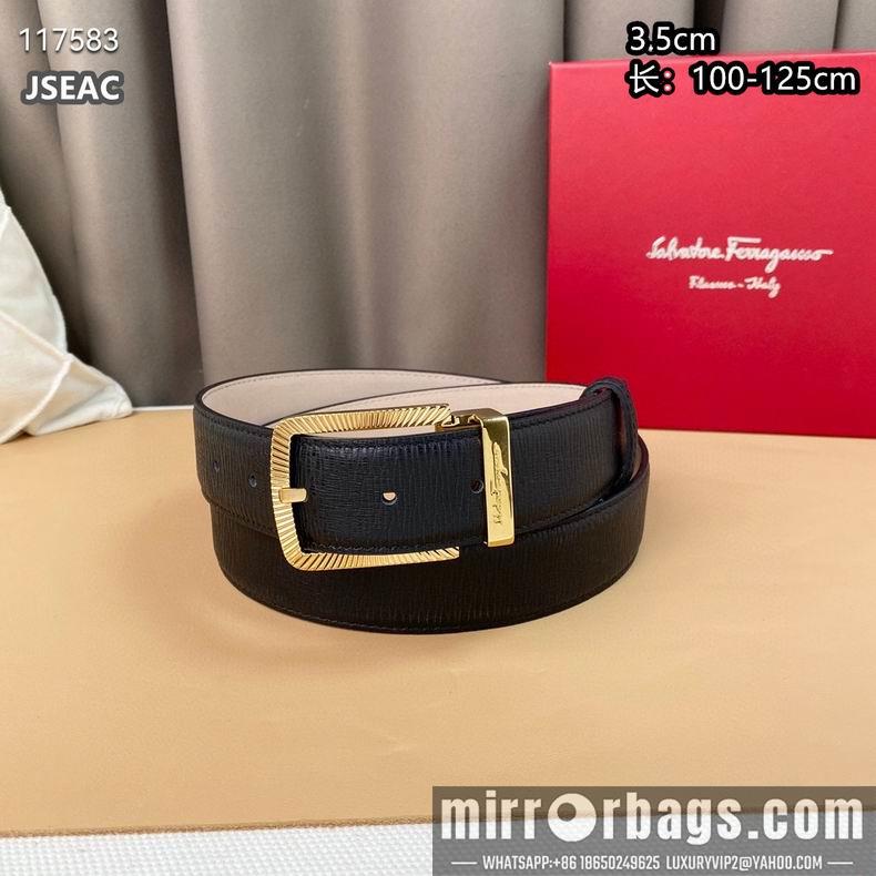 Replica Ferragamo belt 35mmX100-125cm 8L07