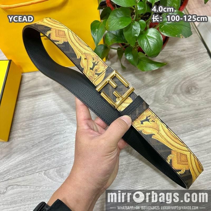 Replica Fendi belt 40mmX100-125cm 8L147