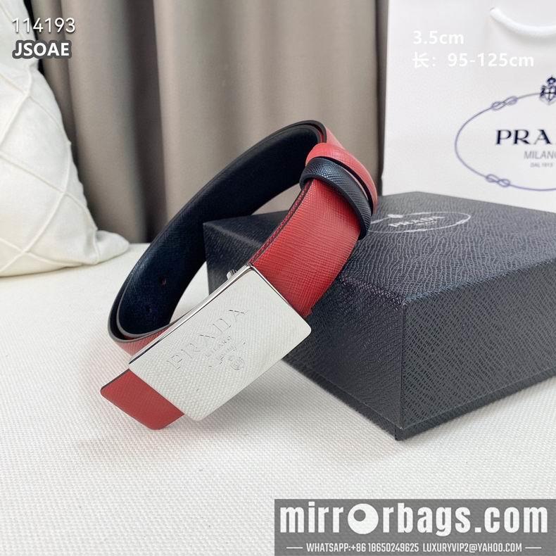 Replica Prada belt 35mmX95-125CM 8L22