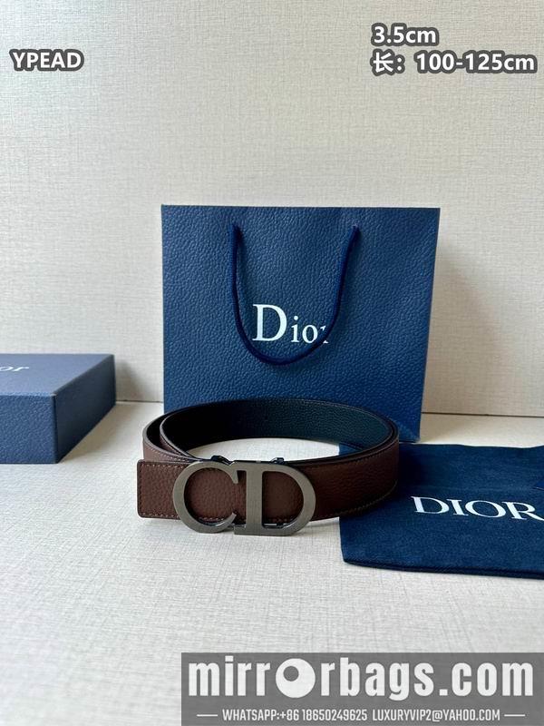 Replica Dior belt 35mmX100-125cm 8L36