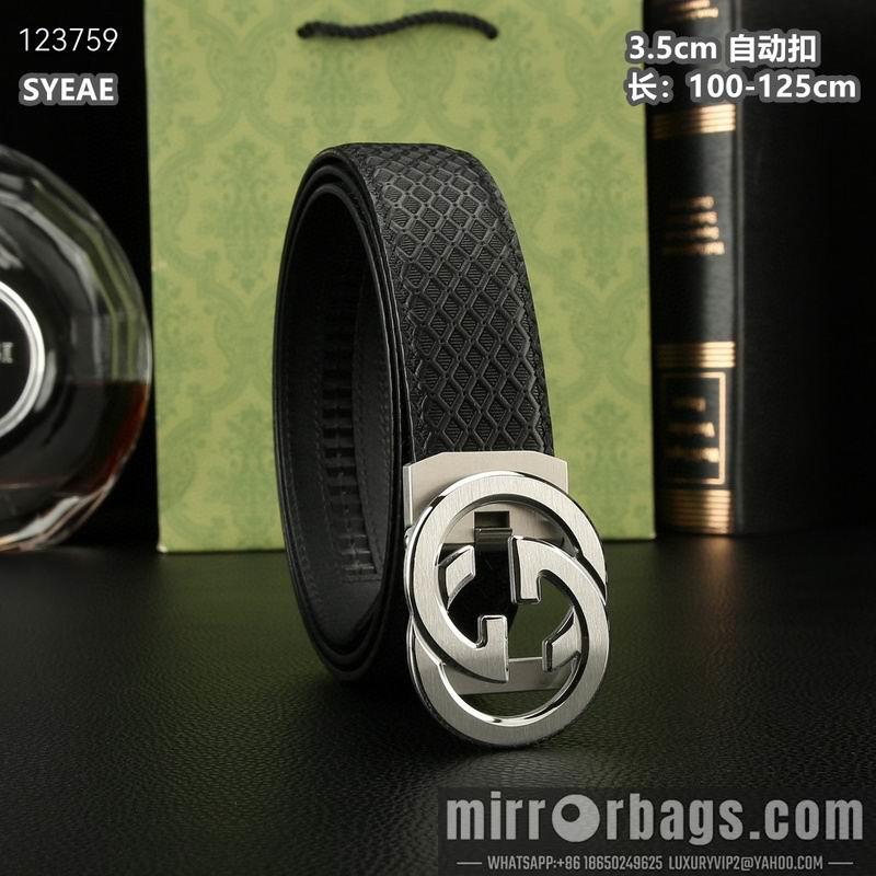 Replica Gucci belt 35mmX100-125cm 8L54