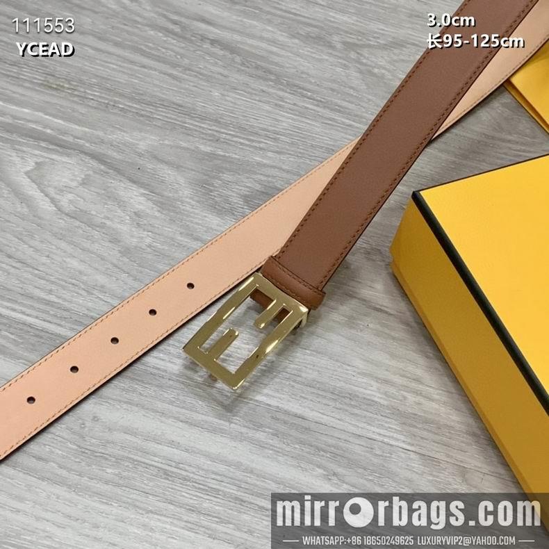 Replica Fendi Belt 30mmX95-125cm 8L11