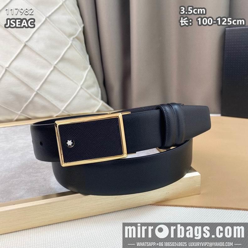 Replica Montblanc belt 35mmX100-125cm 8L10