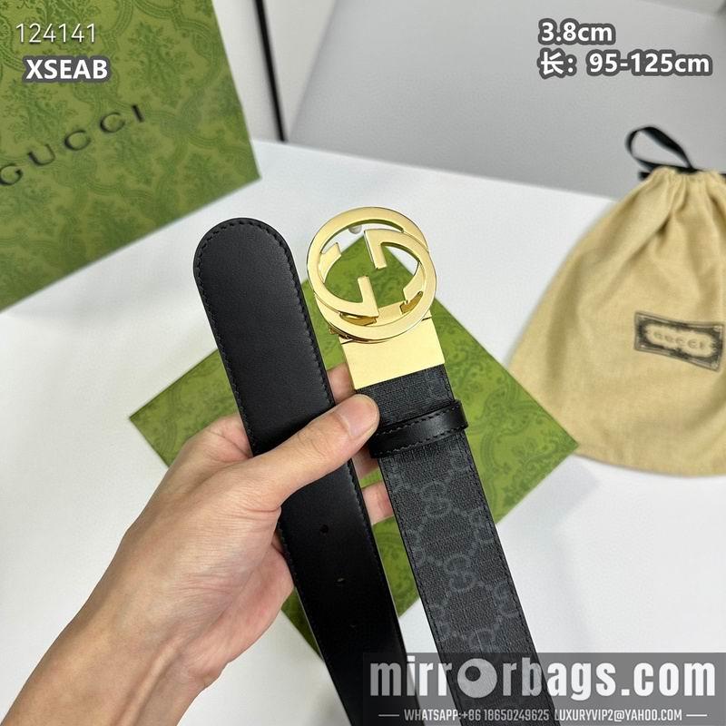 Replica Gucci belt 38mmX95-125cm 8L09
