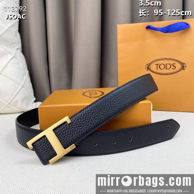 Replica Tod's belt 35mmX95-125cm 8L082502