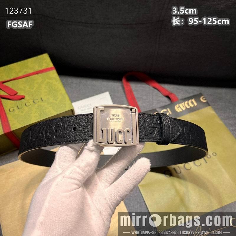 Replica Gucci belt 35mmX95-125cm 8L08