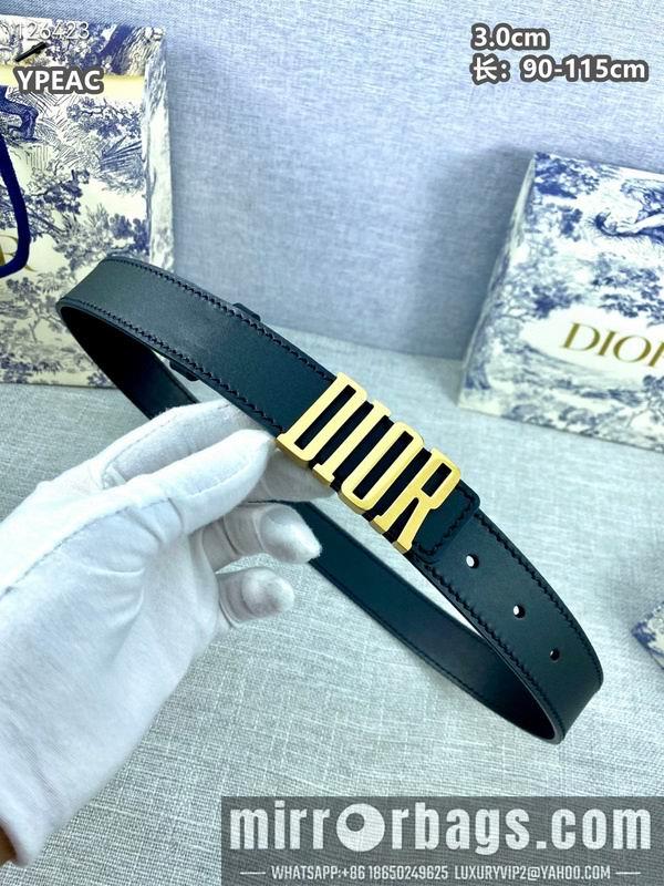 Replica Dior belt 30mmX90-115cm 8L111003