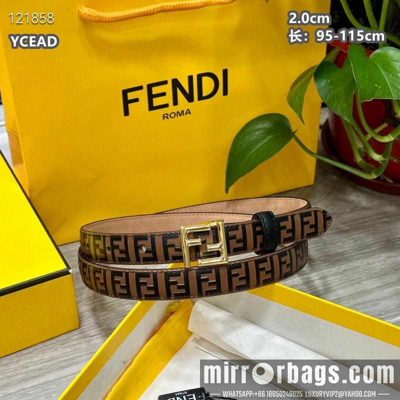 Replica Fendi belt 20mmX95-115cm 8L21