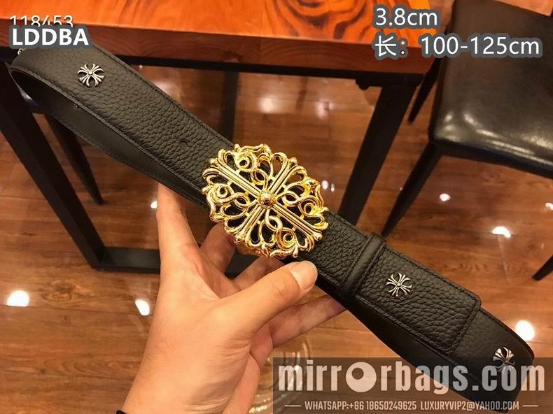 Replica Chrome Hearts belt 38mmX100-125cm 8L05