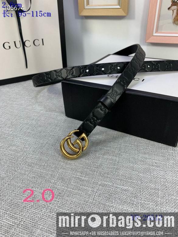Replica Gucci belt 20mm 95-115cm 8L02