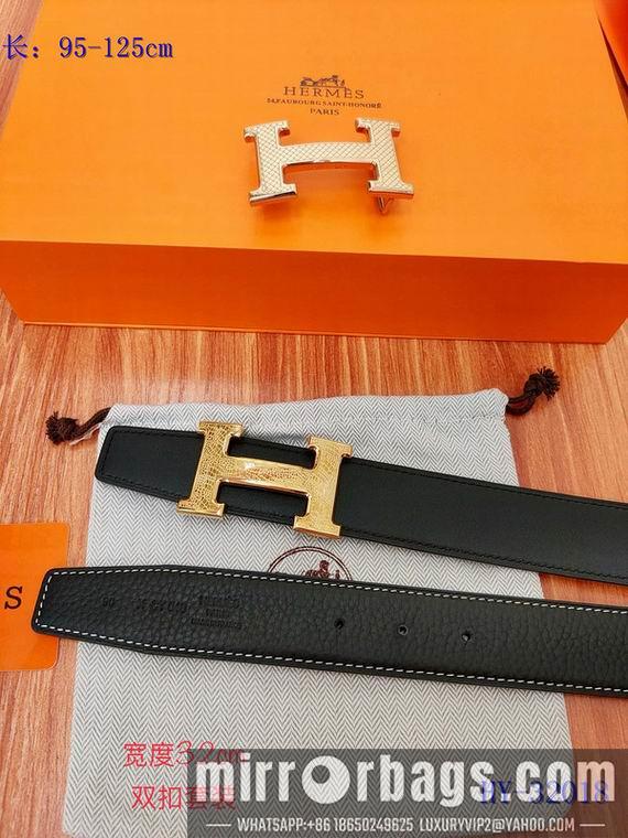 Replica Hermes Belt 32mm 双扣95-125cm 8L01