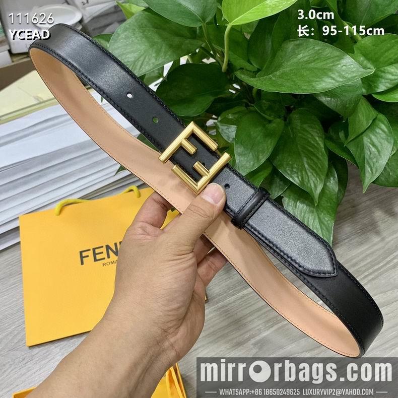 Replica Fendi Belt 30mmX95-115cm 8L04