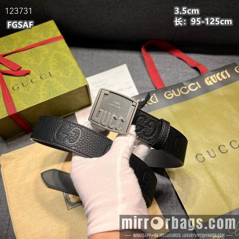 Replica Gucci belt 35mmX95-125cm 8L08