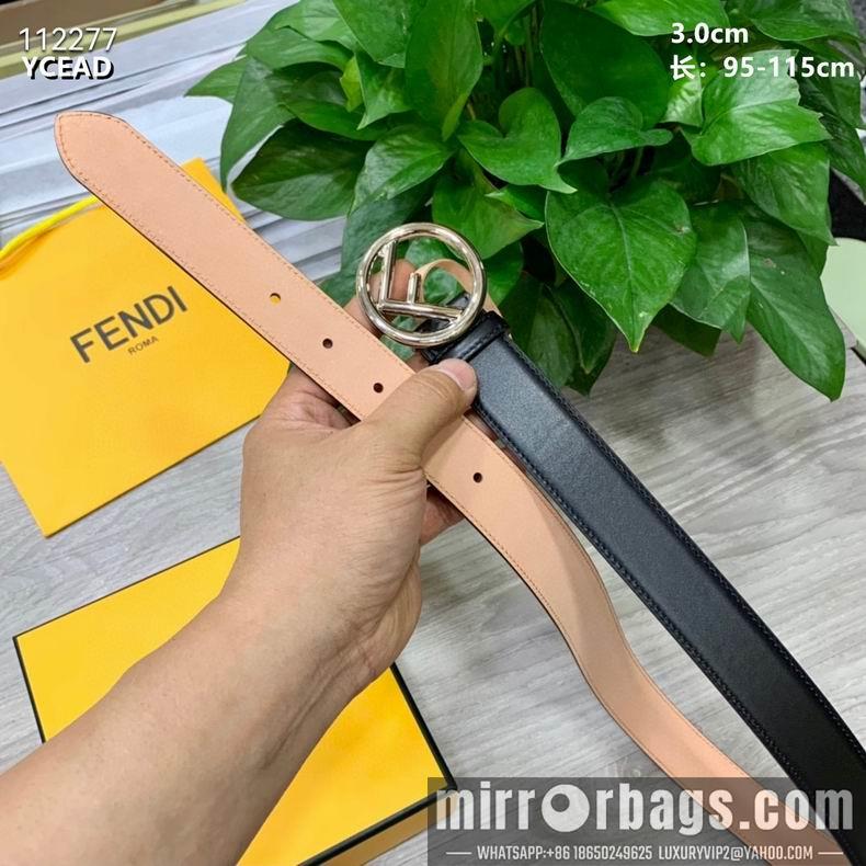 Replica Fendi Belt 30mmX95-115cm 8L07