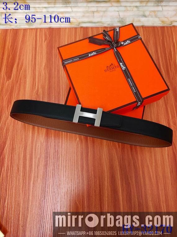 Replica Hermes Belt 32mmX95-110cm 8L08