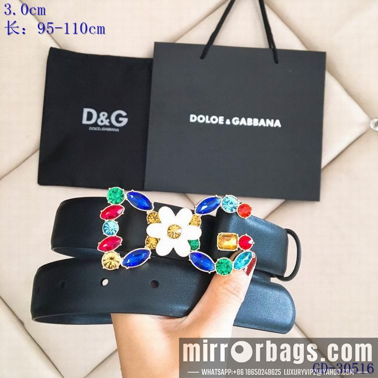 Replica DG Belt 30mm 95-110cm 8L03