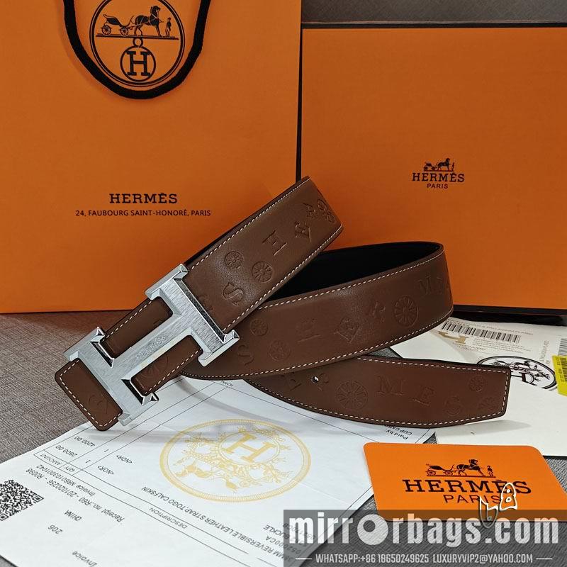 Replica Hermes belt 38mmX90-125cm lb05