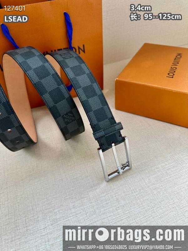 Replica LV belt 34mmX95-125cm 8L32