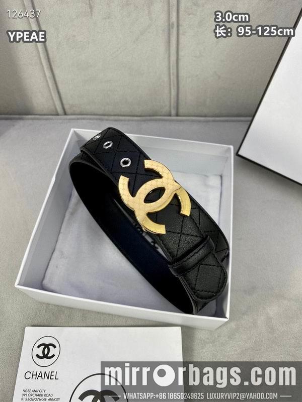 Replica Chanel belt 30mmX95-125cm 8L25