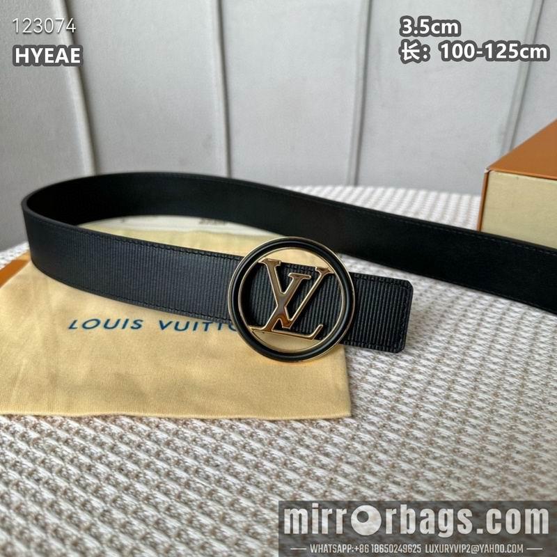 Replica LV belt 35mmX100-125cm 8L07