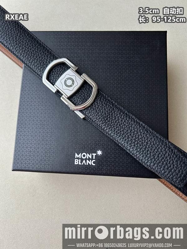 Replica Montlanc belt 35mmX100-125cm 8L73