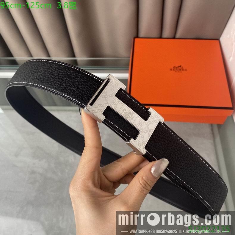 Replica Hermes Belt 38mmX95-125cm 7D103