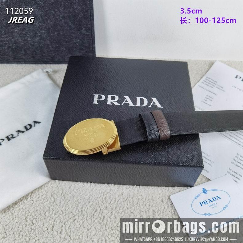 Replica Prada belt 35mmX100-125cm 8L08