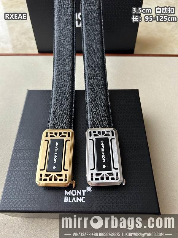 Replica Montlanc belt 35mmX100-125cm 8L74
