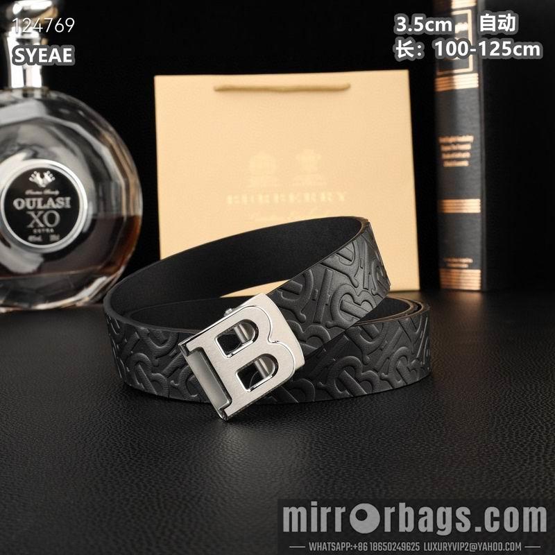 Replica Burberry belt 35mmX100-125cm 8L75