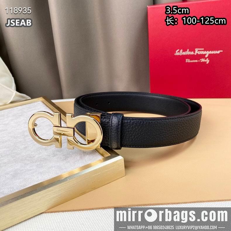 Replica Ferragamo belt 35mmX100-125cm 8L01