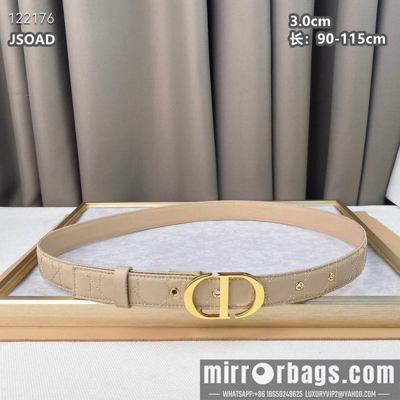 Replica Dior belt 30mmX90-115cm 8L111007