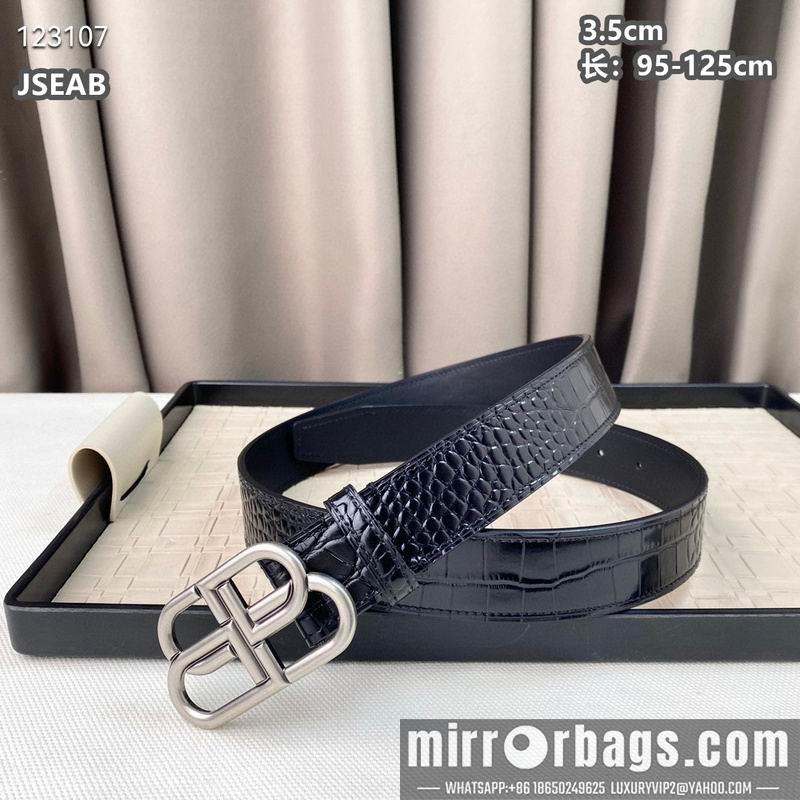 Replica Balenciaga belt 35mmX95-125cm 8L08
