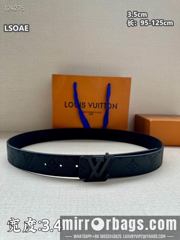 Replica LV belt 35mmX95-125cm 8L08