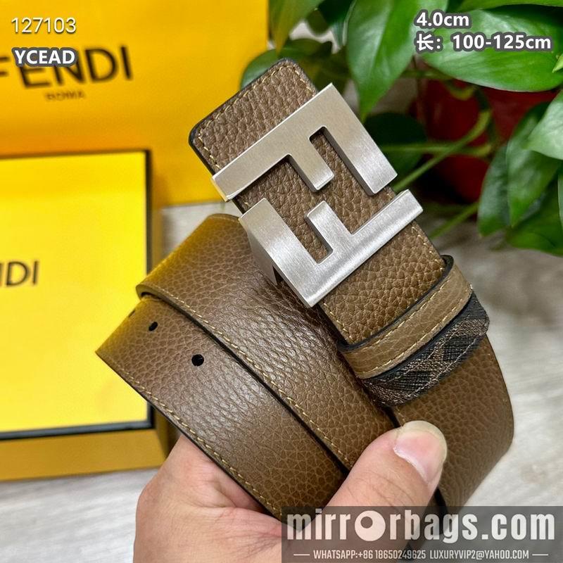 Replica Fendi belt 40mmX100-125cm 8L129