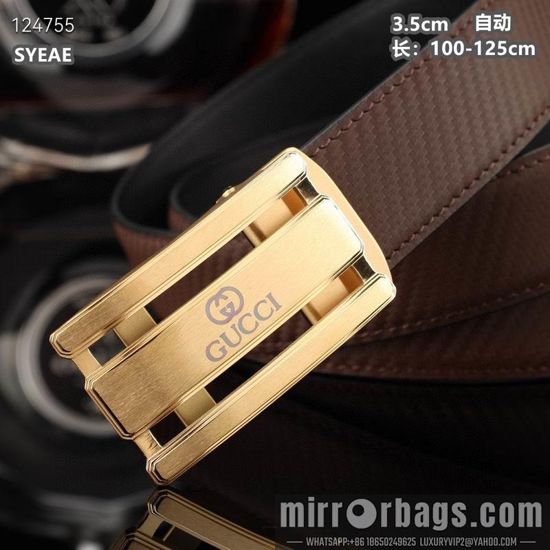 Replica Gucci belt 35mmX100-125cm 8L23
