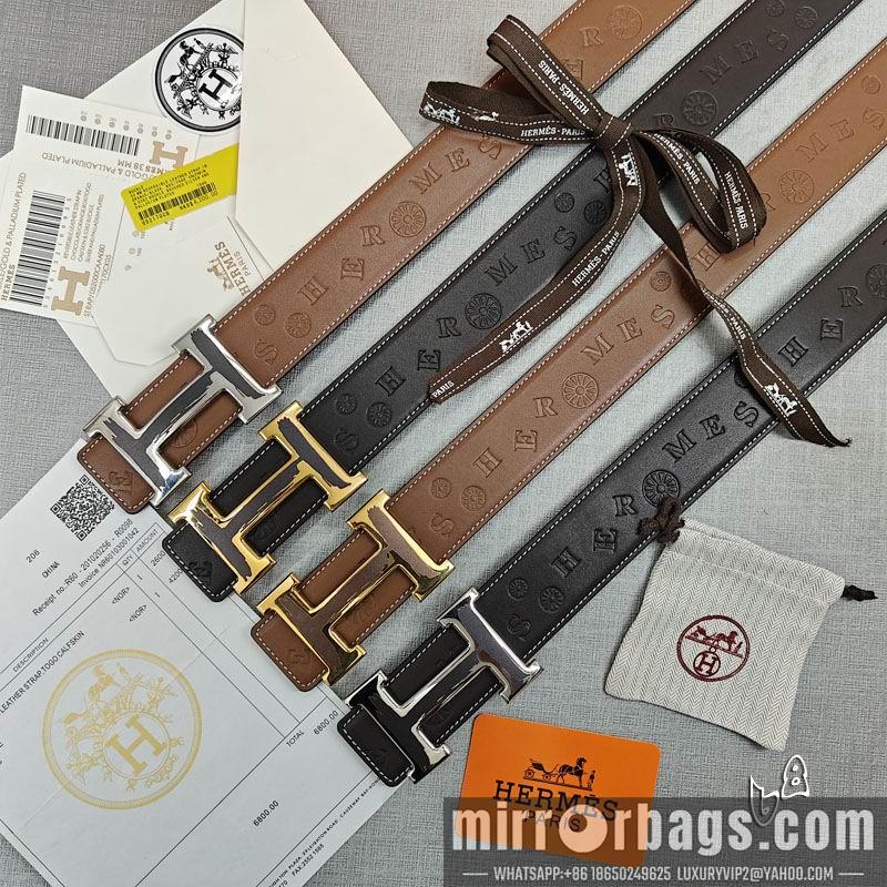 Replica Hermes belt 38mmX90-125cm lb04