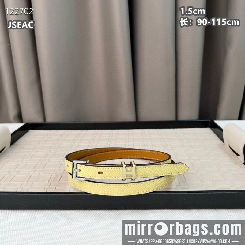 Replica Hermes belt 15mmX90-115cm 8L04