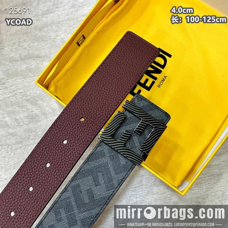 Replica Fendi belt 40mmX100-125cm  8L26