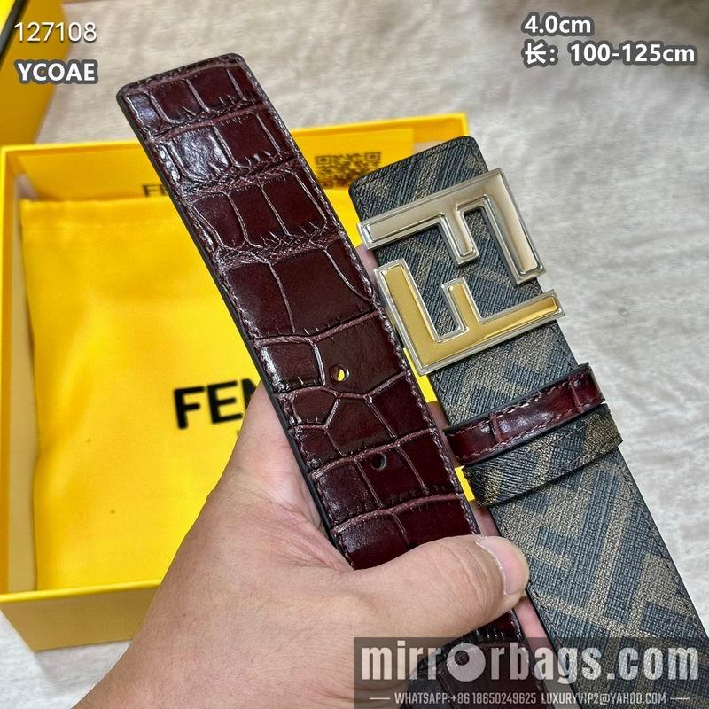 Replica Fendi belt 40mmX100-125cm 8L136