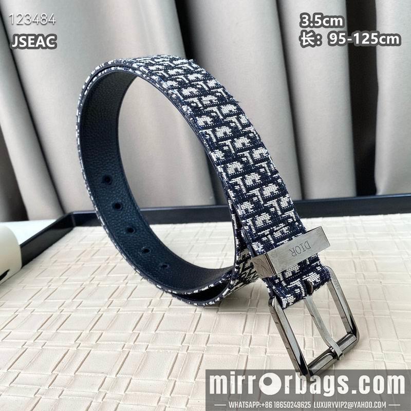 Replica Dior belt 35mmX95-125cm 8L29