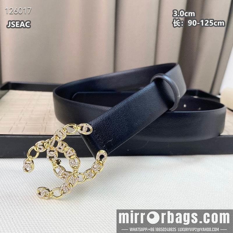 Replica Chanel belt 30mmX90-125cm 8L19