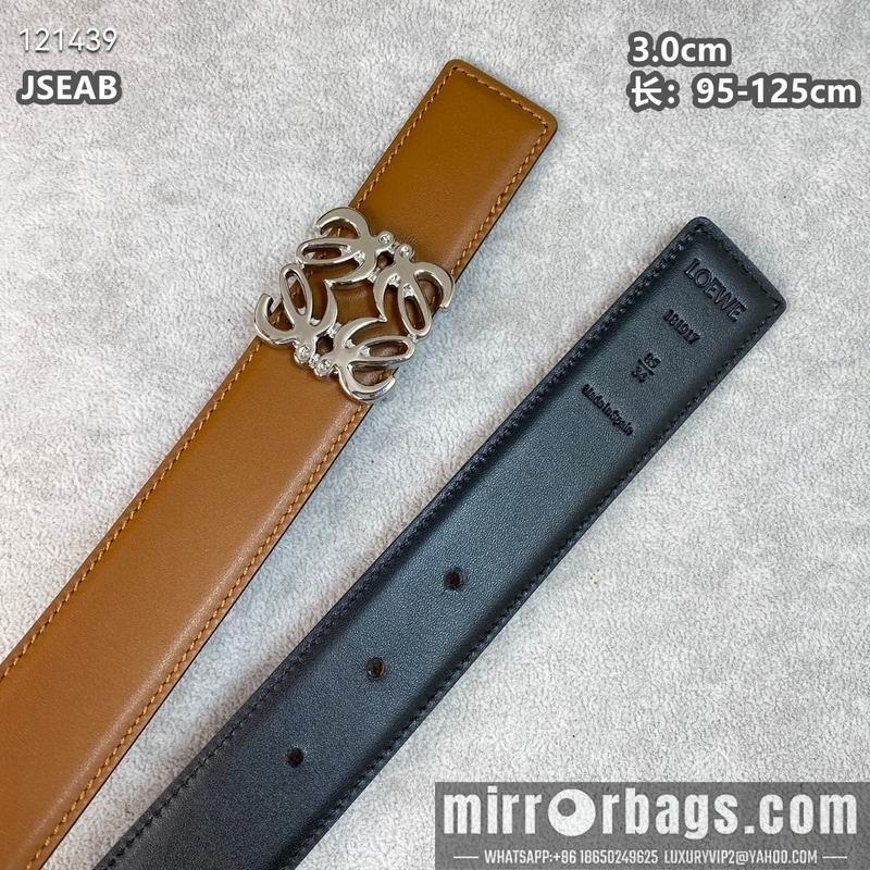 Replica Loewe belt 30mmX95-125cm 8L05