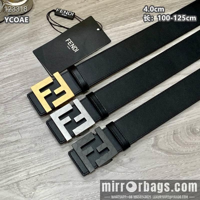 Replica Fendi belt 40mmX100-125cm  8L49