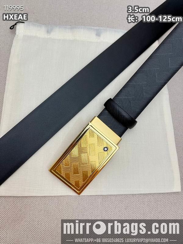 Replica Montblanc belt 35mmX100-125cm 8L072002