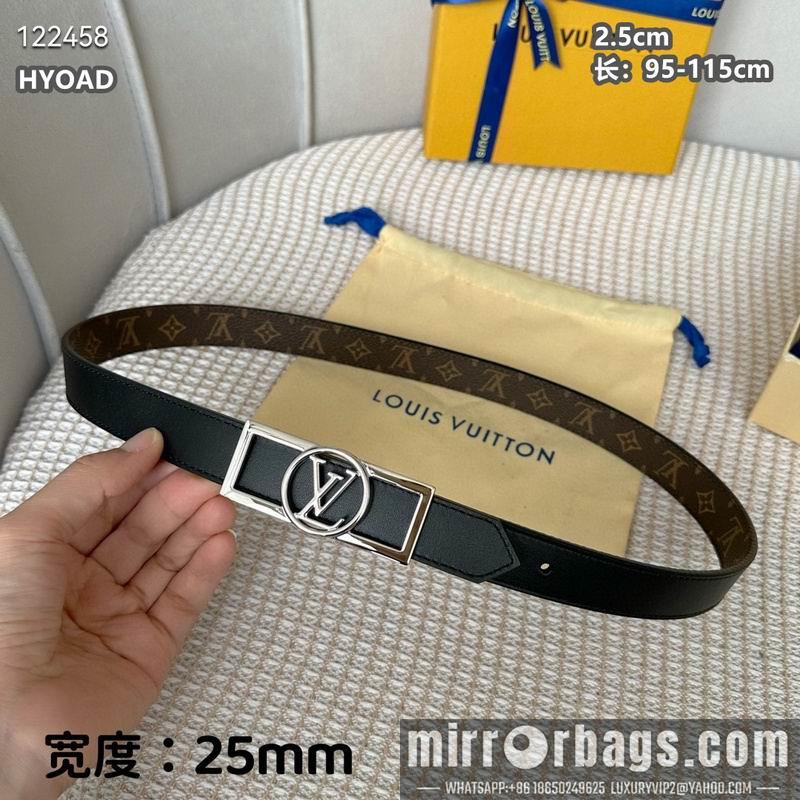 Replica LV belt 25mmX95-115cm 8L15