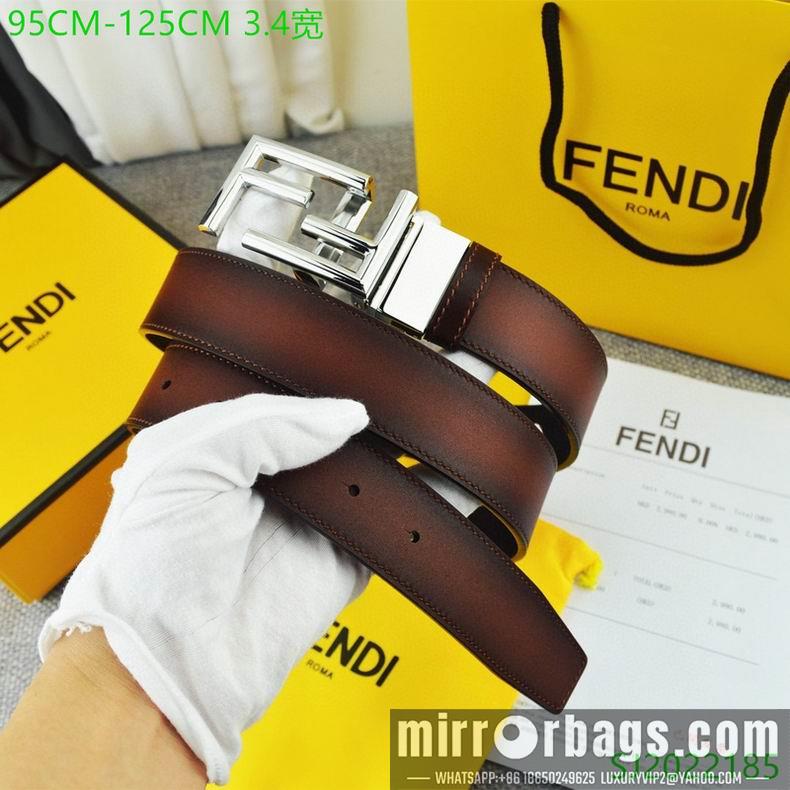 Replica Fendi Belt 34mmX95-125cm 7D08
