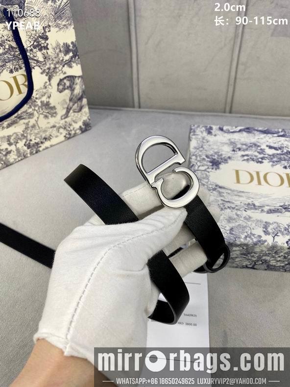 Replica Dior Belt 20mmX90-115cm 8L04